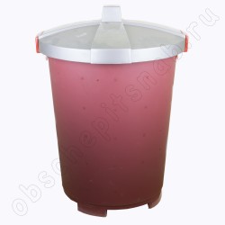 Бак для сбора отходов 65 литров пластик 